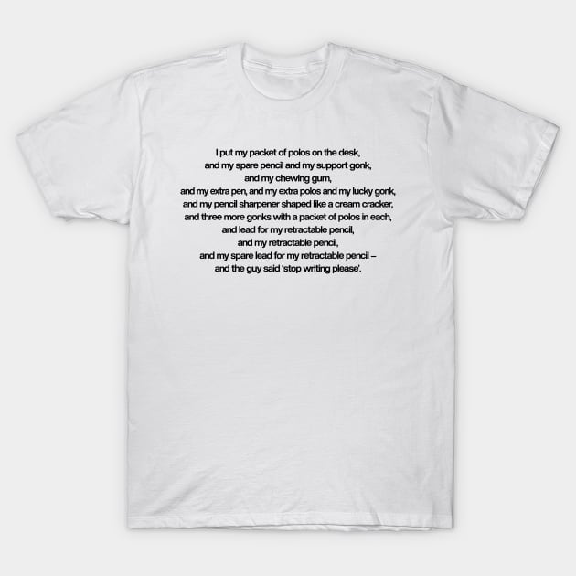 Neil Pye -------- The Young Ones Quote T-Shirt by DankFutura